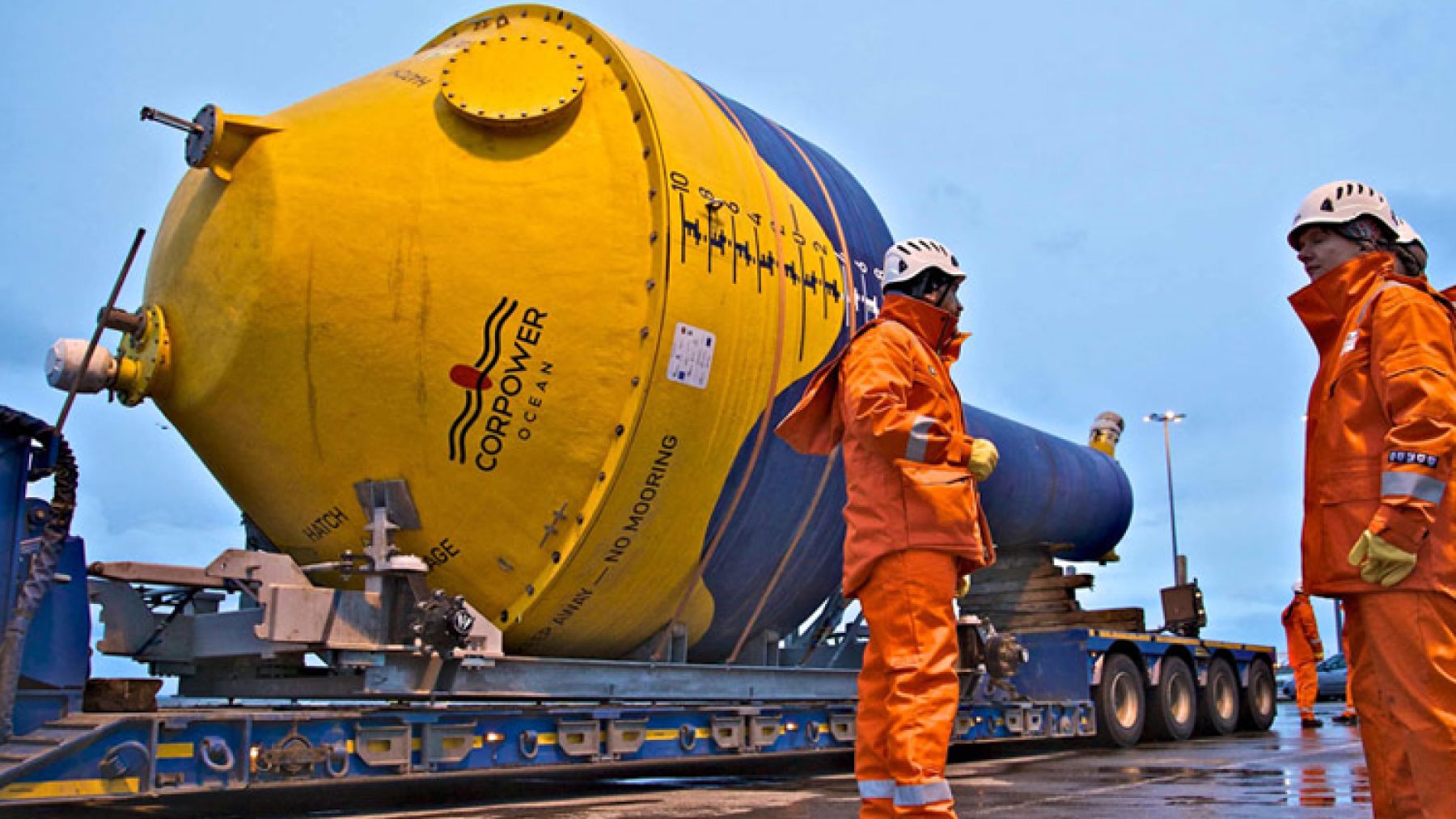 electricidad en el mar