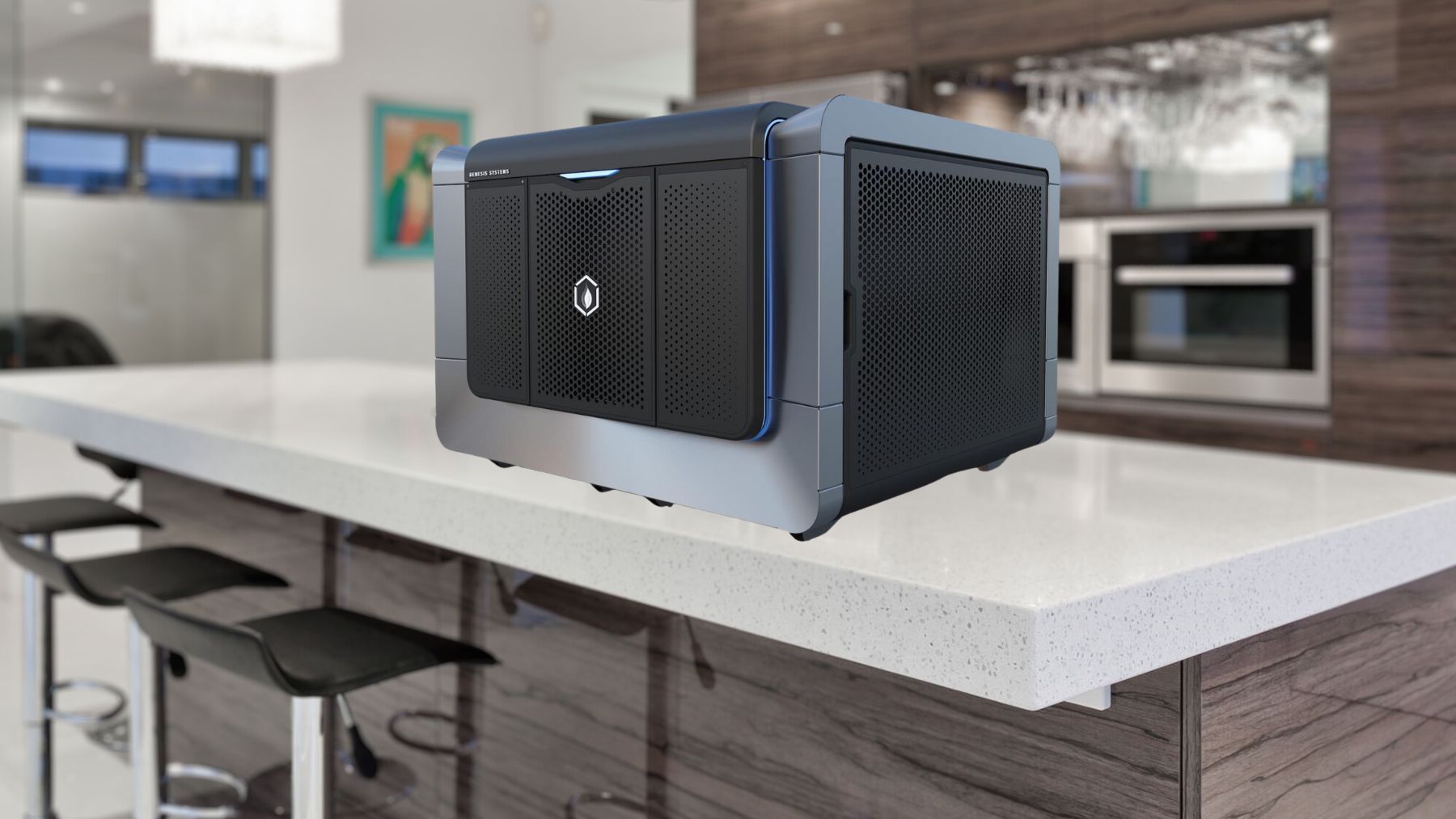 agua, cubo de acero agua