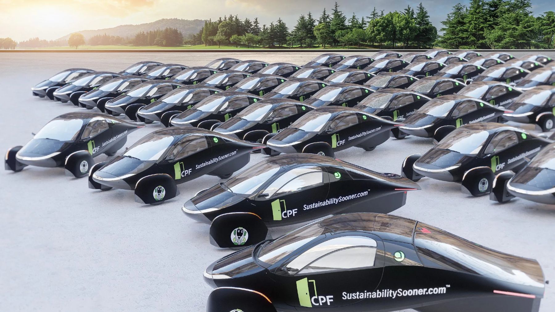 coche de tres ruedas