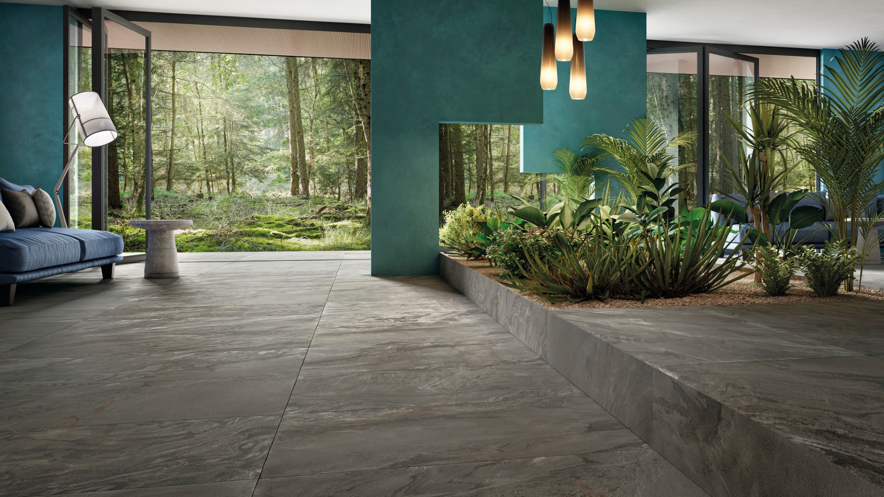 construcción, granito líquido