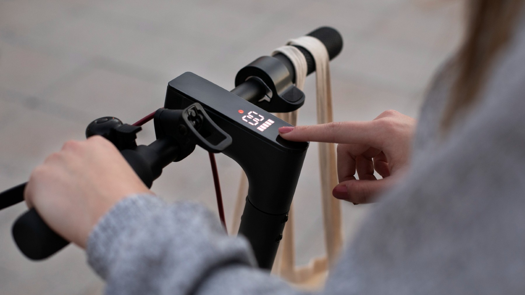 patinete eléctrico, transporte público