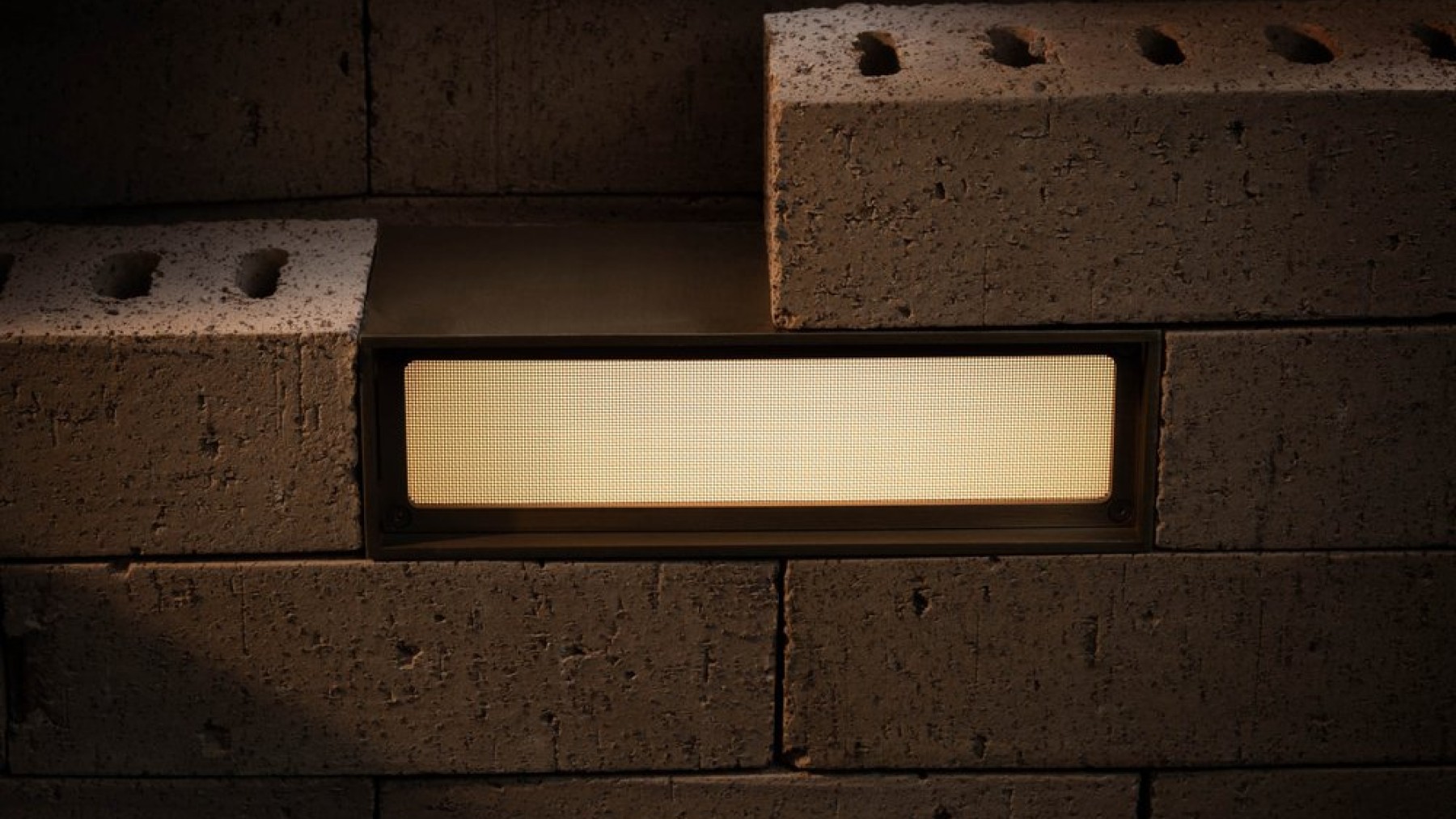 ladrillo que ilumina