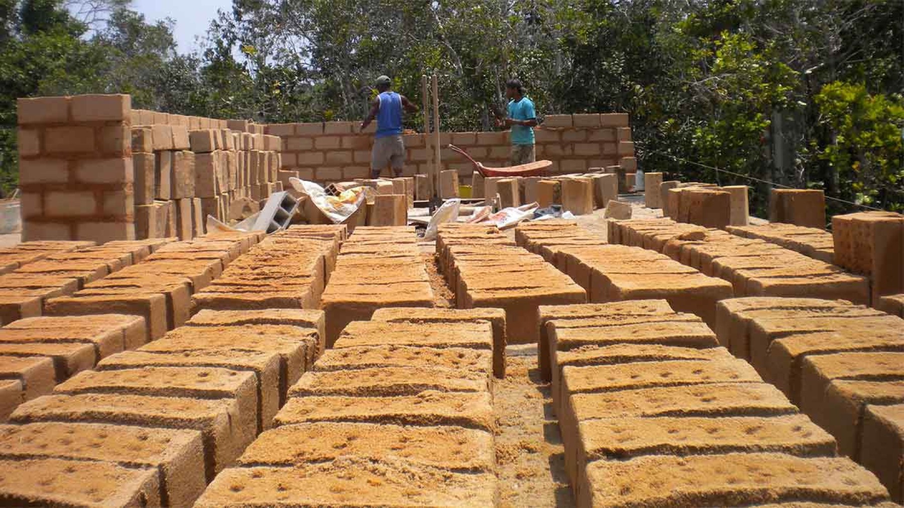 construcción, barro construcción