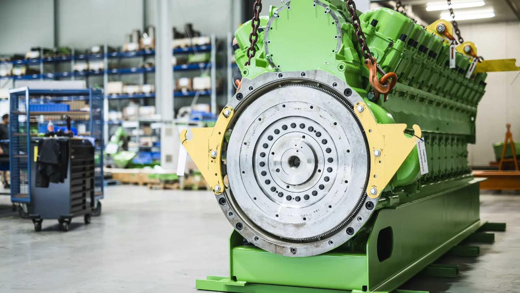 hidrógeno, motor de gas natural