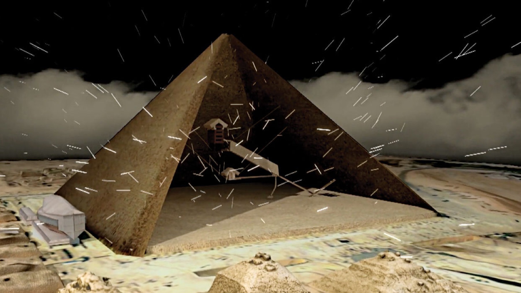 energía pirámides Egipto