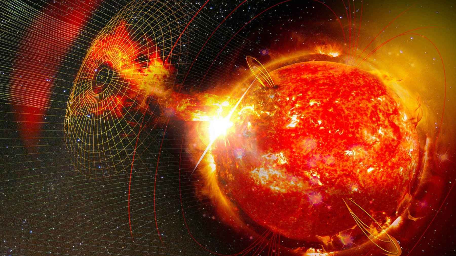 Ilustración del túnel de plasma caliente en la Burbuja Caliente Local alrededor del Sistema Solar detectado por eROSITA
