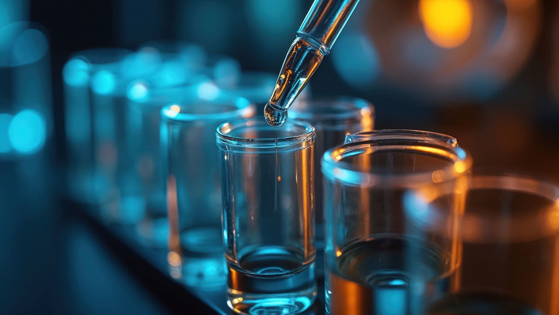 Sistema robótico de laboratorio sintetizando complejos metálicos de iridio para combatir la resistencia bacteriana.