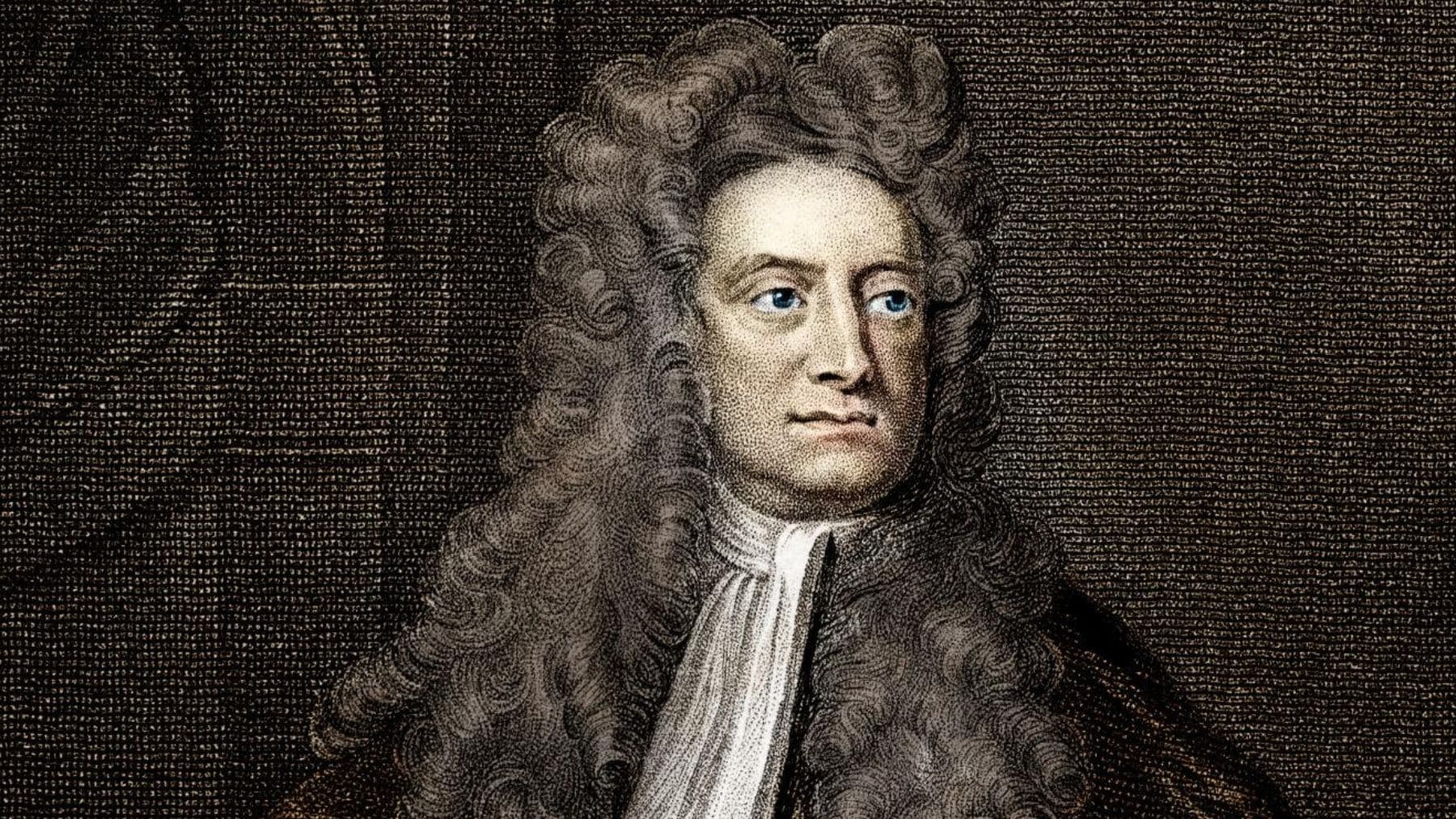 Retrato oficial de Isaac Newton, físico y matemático creador de las leyes de la gravedad y el movimiento.