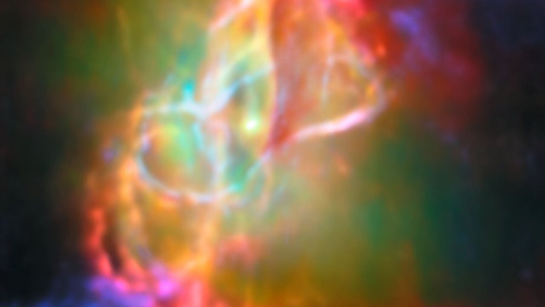 Imagen del telescopio James Webb de la Nebulosa de la Mariposa (NGC 6302) donde se ha detectado hielo seco.