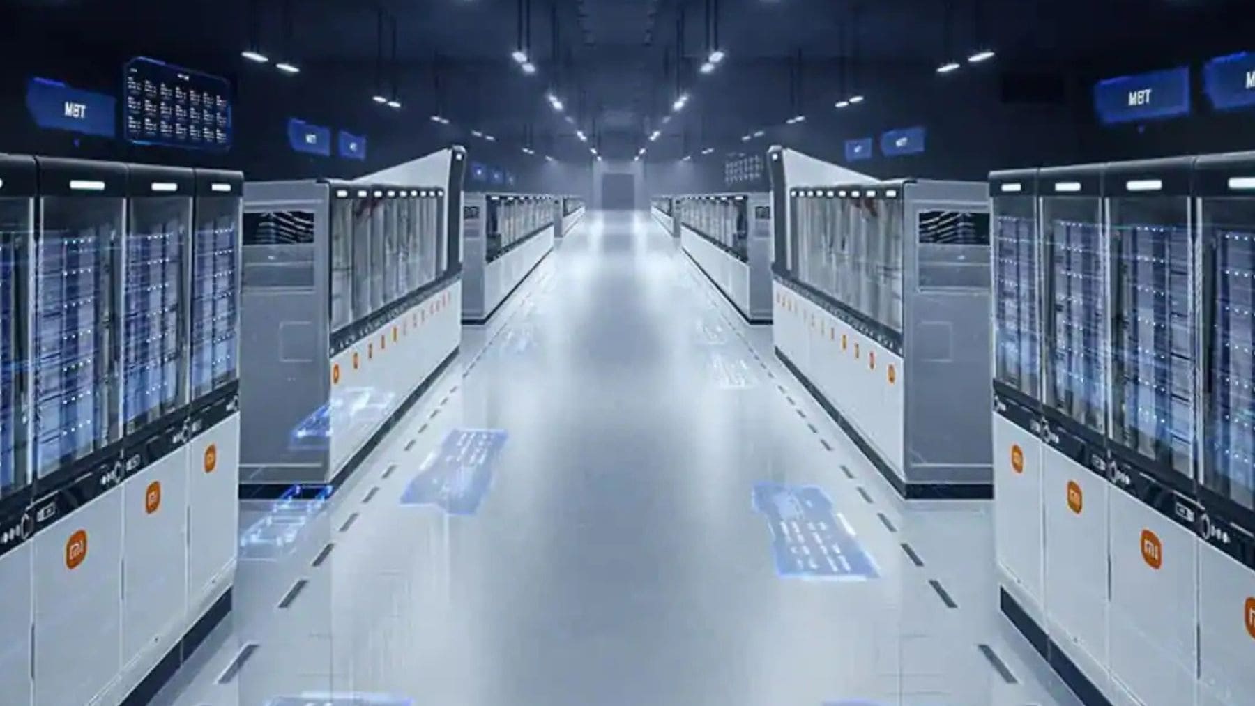 Interior de la fábrica oscura de Xiaomi en China con líneas automatizadas que producen smartphones sin operarios