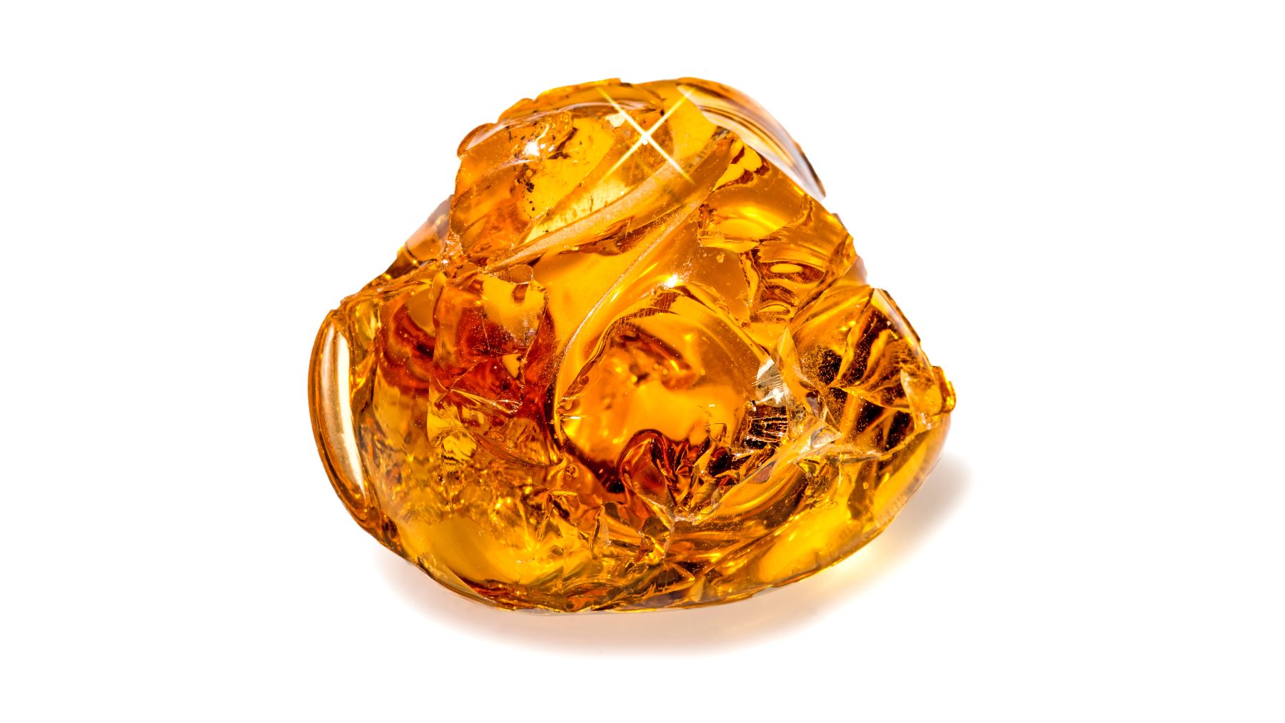 Mineral dorado translúcido similar al ámbar que resultó ser ágata en Minnesota