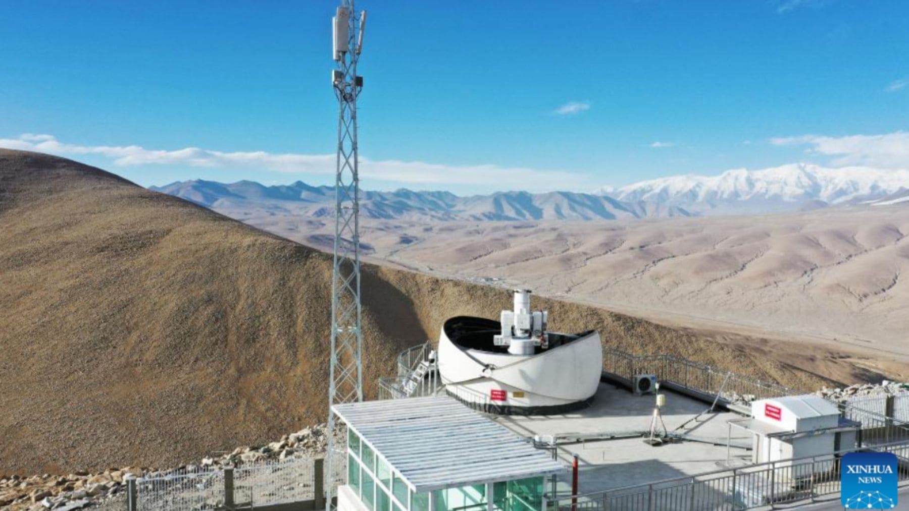 Estación china de comunicación láser con satélites capaz de transmitir datos a 1 Gbps desde órbita geoestacionaria.