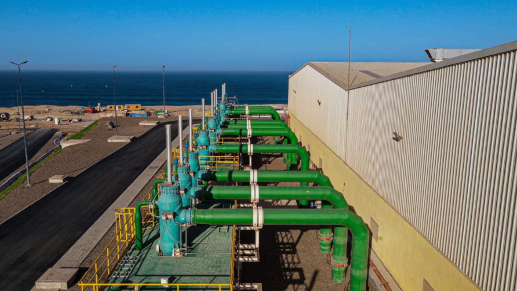 Planta desalinizadora en Marruecos para producir agua potable del mar dentro del plan de 1.700 millones de m3 en 2030.