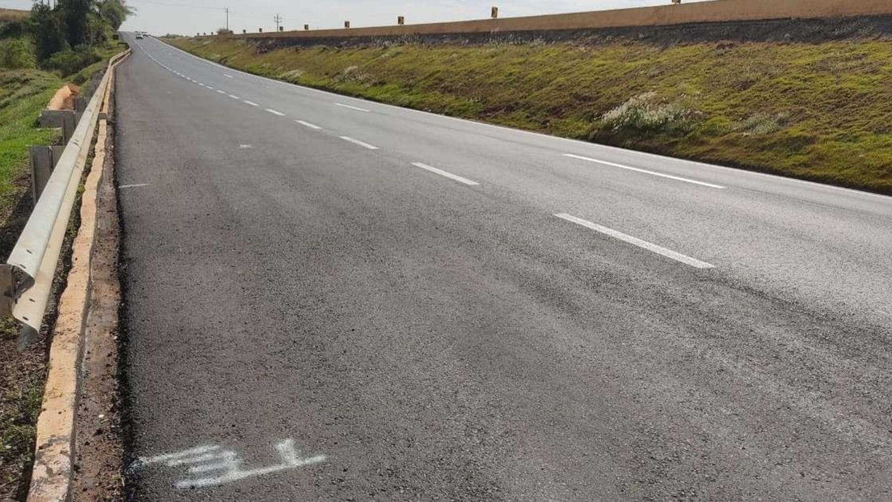 Carretera en Brasil construida con asfalto experimental hecho con ceniza de caña de azúcar.
