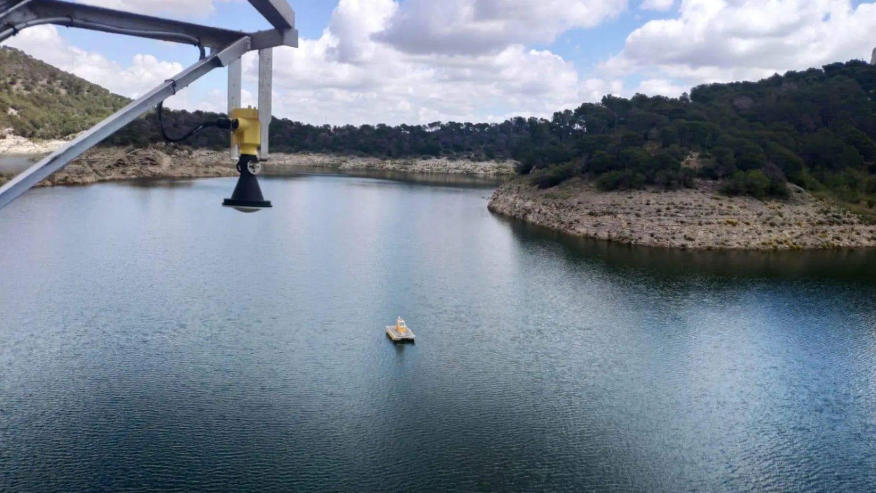 Embalse de Málaga con reservas de agua casi al 100% tras las lluvias de 2026