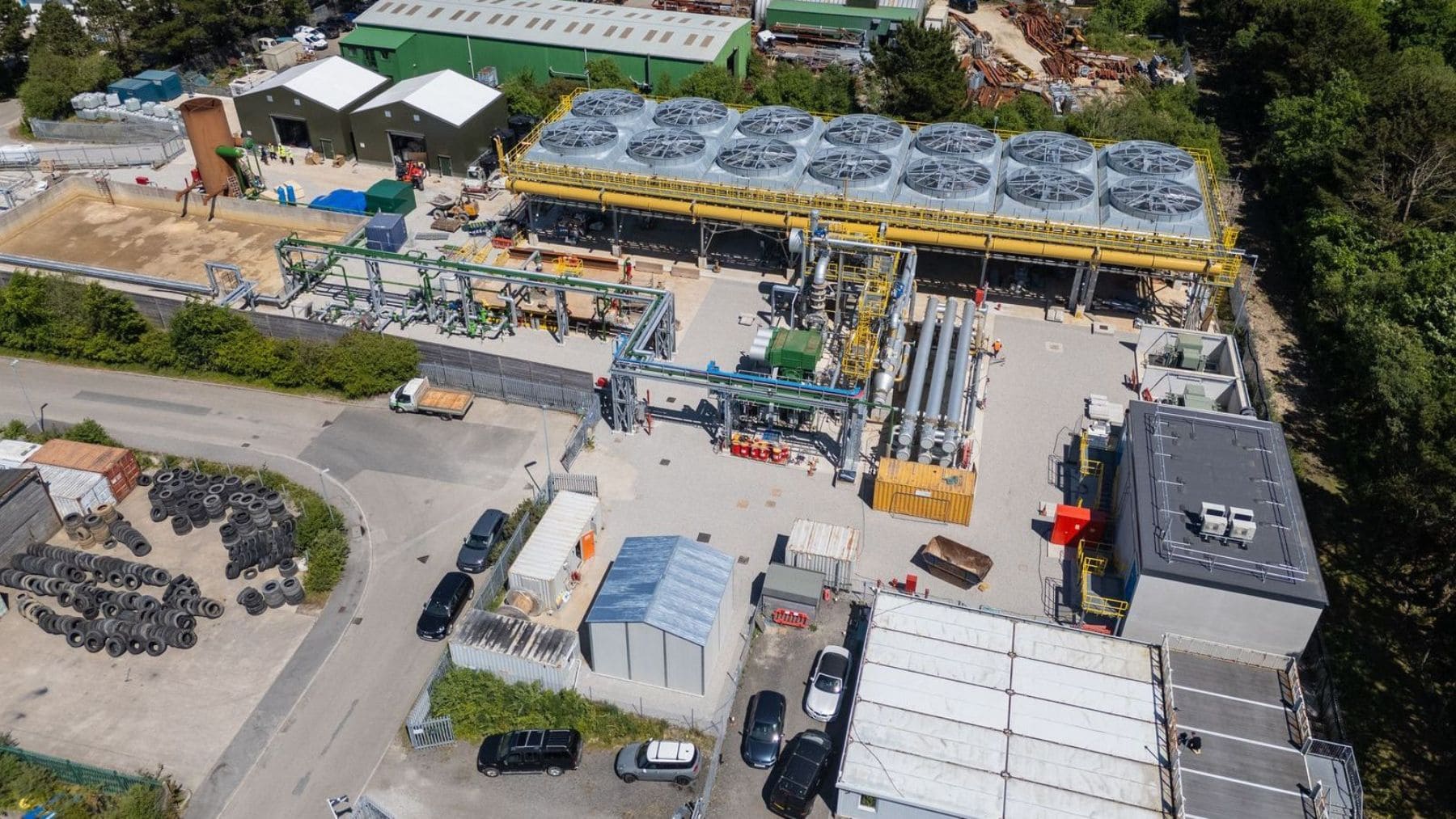 Planta geotérmica United Downs en Cornualles capaz de generar electricidad continua y extraer litio.