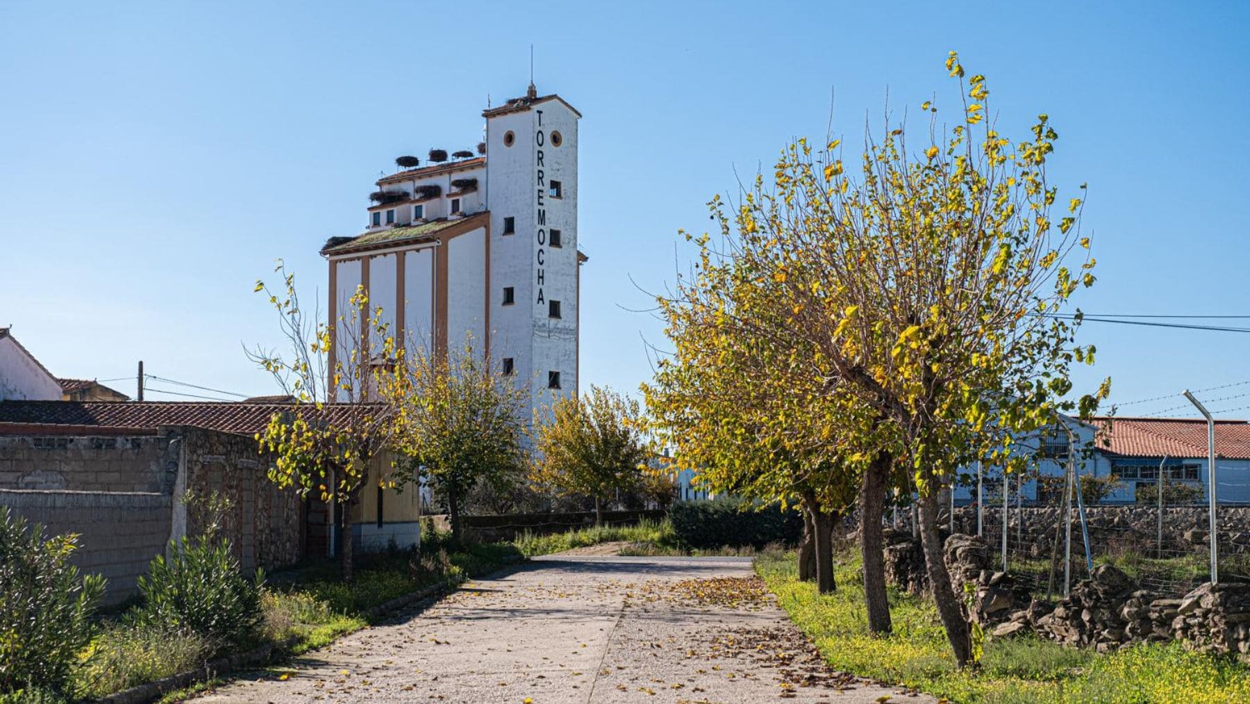 Silo de Torremocha en Cáceres que será transformado en batería térmica para almacenar energía renovable