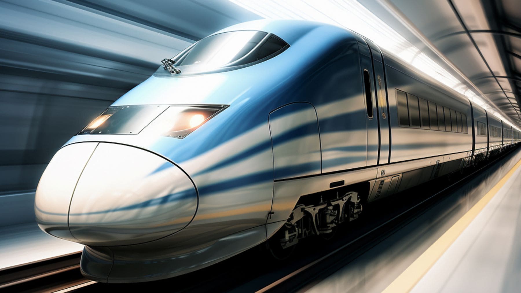 Tren bala de alta velocidad en Brasil capaz de alcanzar 350 km/h entre Río de Janeiro y São Paulo.