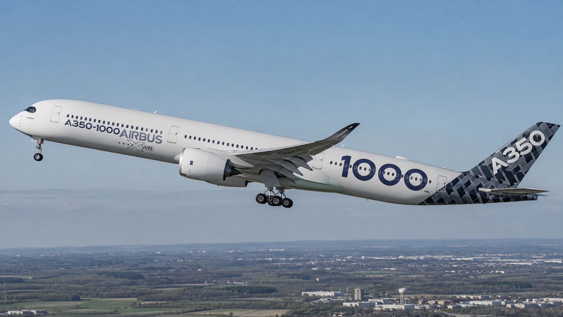 Airbus A350-1000ULR durante su primer vuelo de pruebas para el Project Sunrise de Qantas