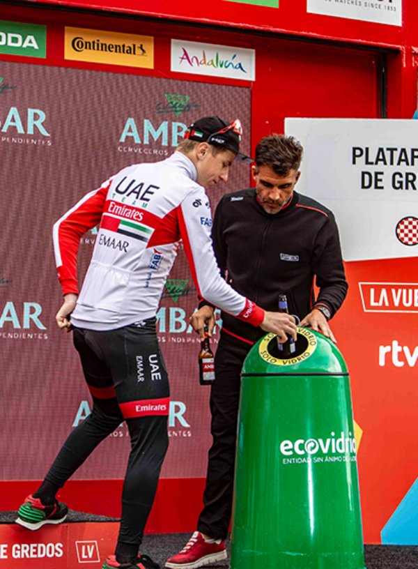 Programa 'Recicla vidrio y pedalea'