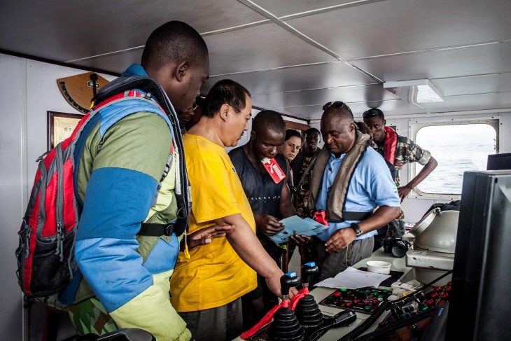Sea Shepherd ayuda a Gabón a detener a un pesquero ilegal dentro de un área marina protegida