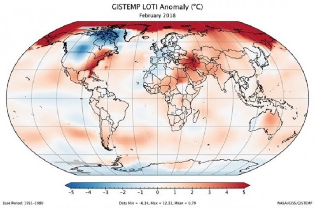 Un febrero cálido donde los hayan