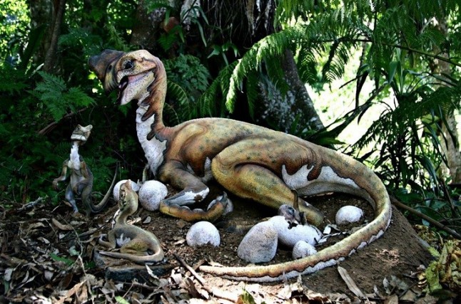 Así empollaban sus huevos los pesados dinosaurios