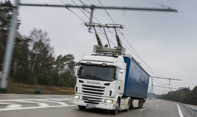 Las carreteras eléctricas para camiones ya están aquí
