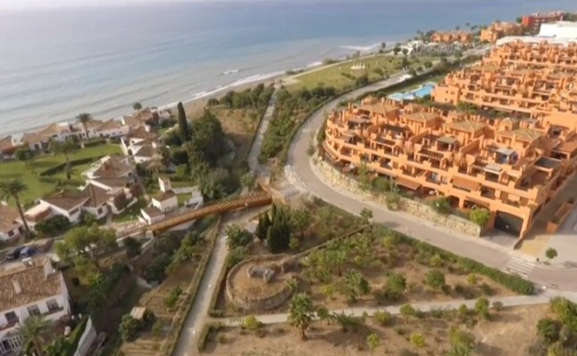 El entorno del futuro hospital de Estepona se completará con una zona verde de 25.000 metros cuadrados