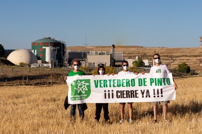 La Mancomunidad del Sur pretende elevar la altura de la basura acumulada en el vertedero de Pinto hasta los 659 metros de altura