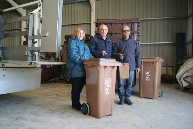 Recogida selectiva de residuos puerta a puerta en la Comarca del Matarraña
