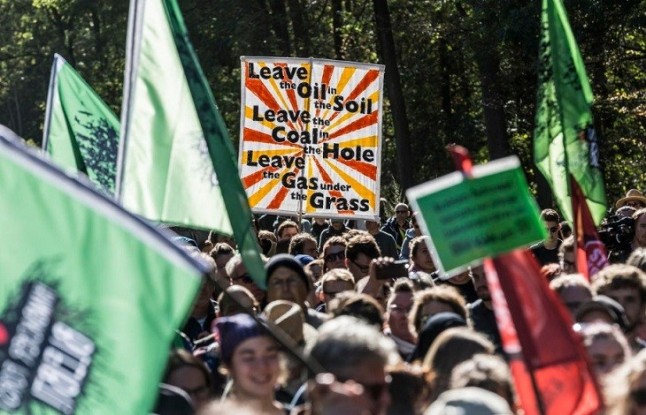 Miles de personas celebran el freno de la tala de un emblemático bosque en Alemania