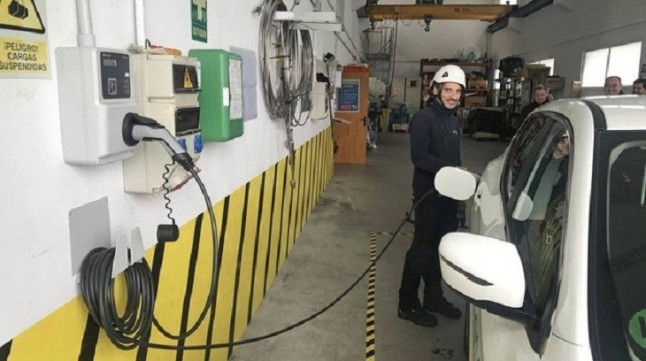 Endesa instala en Galicia los primeros puntos de recarga en parques eólicos de España