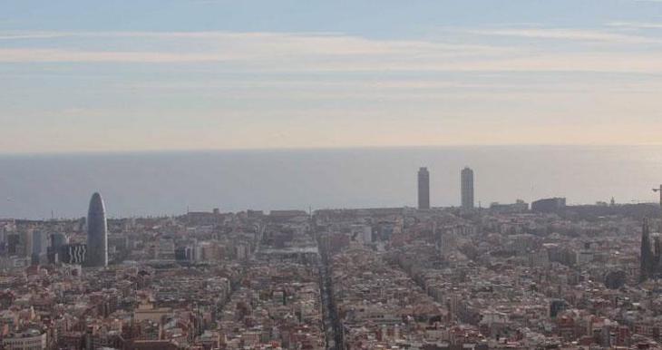 Barcelona bajó en marzo su contaminación por NO2 y PM10 hasta la mitad