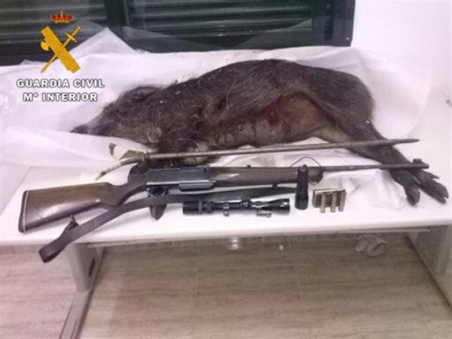 En Córdoba la Guardia Civil denuncia a casi 300 cazadores