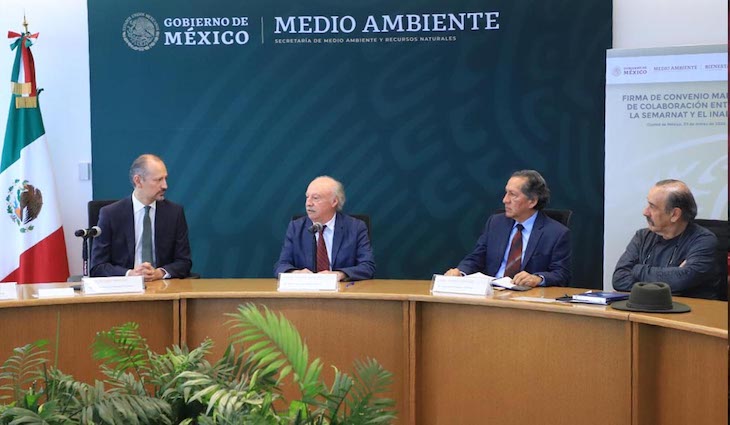 México. Impulsan Semarnat y el Inaes proyectos socioeconómicos bajo esquemas sustentables