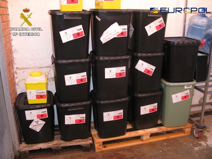 La BENEMERITICA realiza 500 inspecciones en gestoras de residuos sanitarios