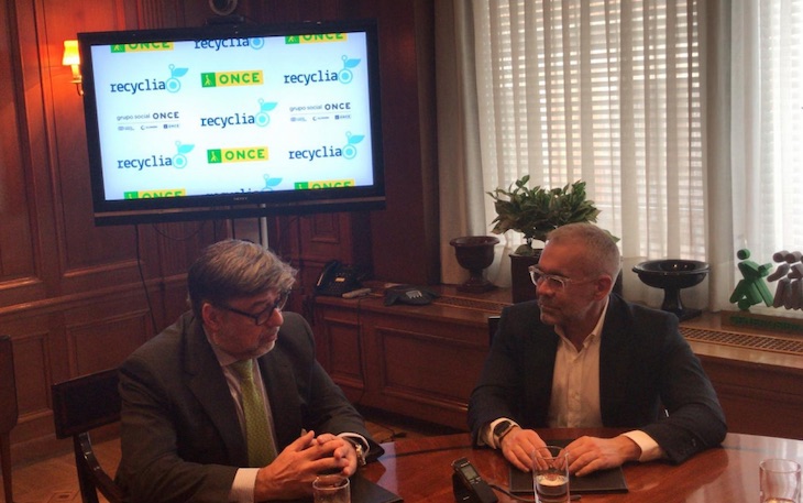 La gran alianza entre la ONCE y Recyclia