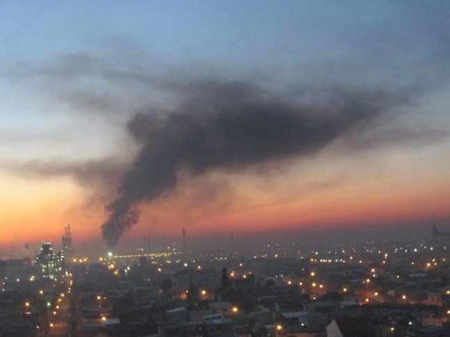 Pruebas de que la contaminación extrema frena el crecimiento de nubes