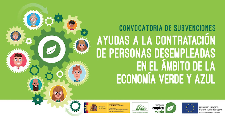 Fundación Biodiversidad ayuda a la contratación de personas desempleadas en el marco de la economía verde