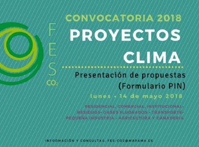 Lanzamiento Convocatoria Proyectos Clima 2018
