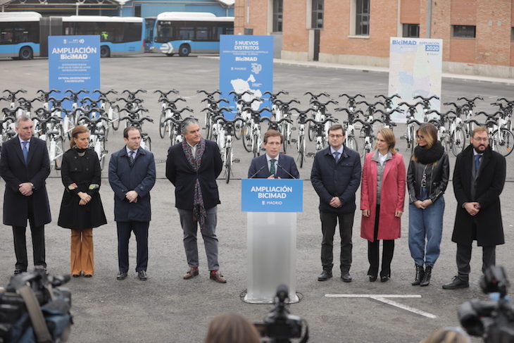 BICIMAD amplía a 50 estaciones en 13 distritos