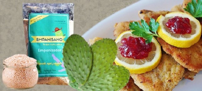 Empanizador saludable con ahuautle