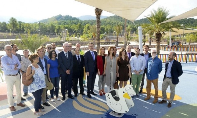 Nueve zonas verdes en Murcia