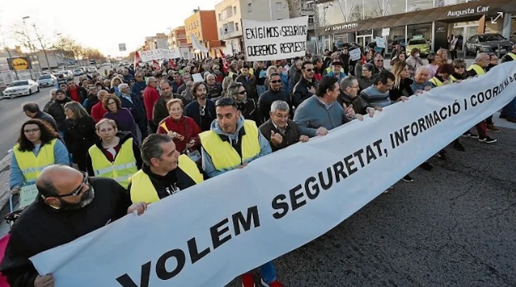 Tarragona dice ‘BASTA’ tras el accidente de Iqoxe