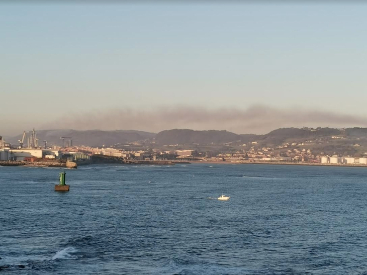 Asturias. El sinter de Arcelor no para de contaminar