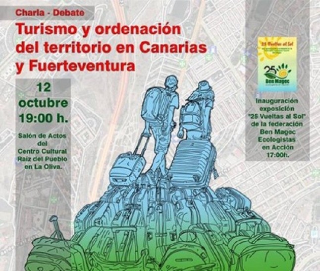 Performance y Charla sobre Turismo y Ordenación del Territorio en Fuerteventura