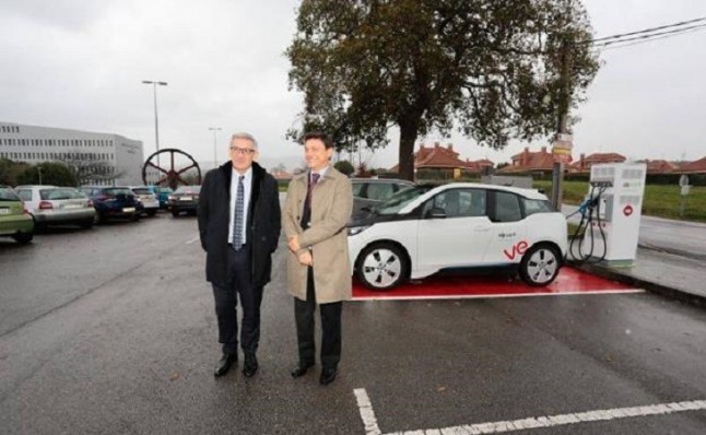 EDP invierte 200.000 euros en la instalación de diez puntos de recarga para coche eléctrico en Gijón