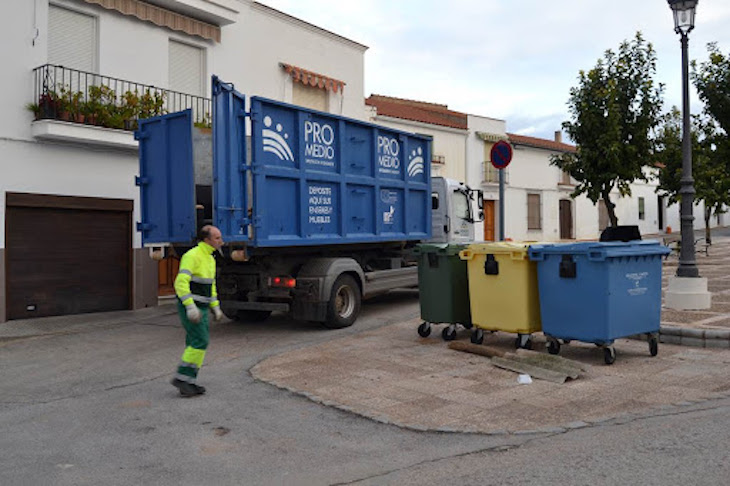 El Consorcio de Gestión de Servicios Medioambientales de la Diputación de Badajoz reanuda la recogida de muebles y enseres