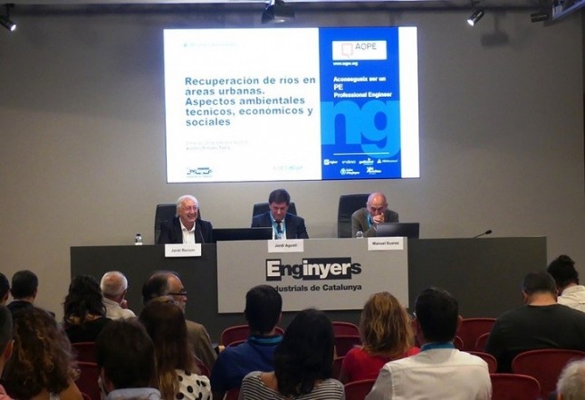 Jornada sobre recuperación de los ríos en áreas urbanas catalanas